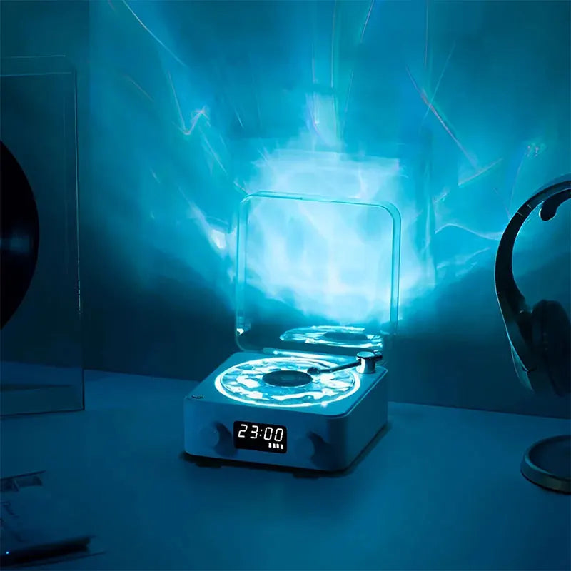 Retro sound machine for sleeping - Bluetooth speaker with natural sounds and LED lights