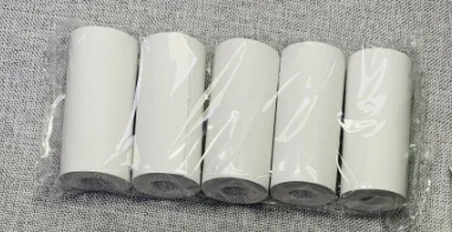 Mini Portable Thermal Printer - Wireless Photo and Label Printer for Kids