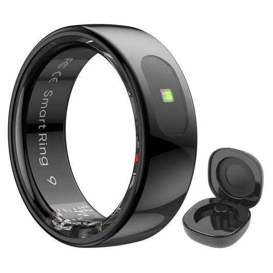 Smart Health Ring - Waterproof Activity Tracker with Heart Rate and Blood Oxygen Monitor