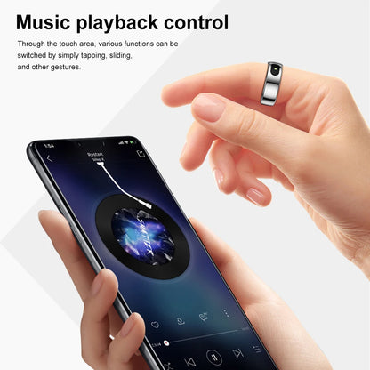 Smart Health Ring - Waterproof Activity Tracker with Heart Rate and Blood Oxygen Monitor
